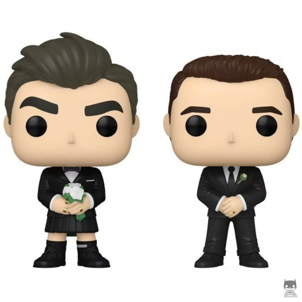 Figurine Funko POP David Rose & Patrick Brewer (Mariage) (Bienvenue à Schitt's Creek)
