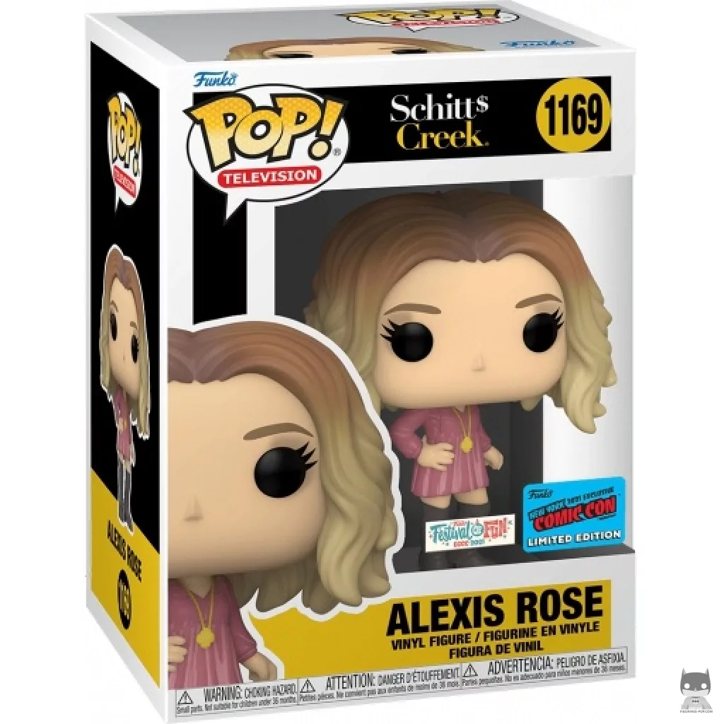 Figurine Funko POP Alexis Rose avec boîte