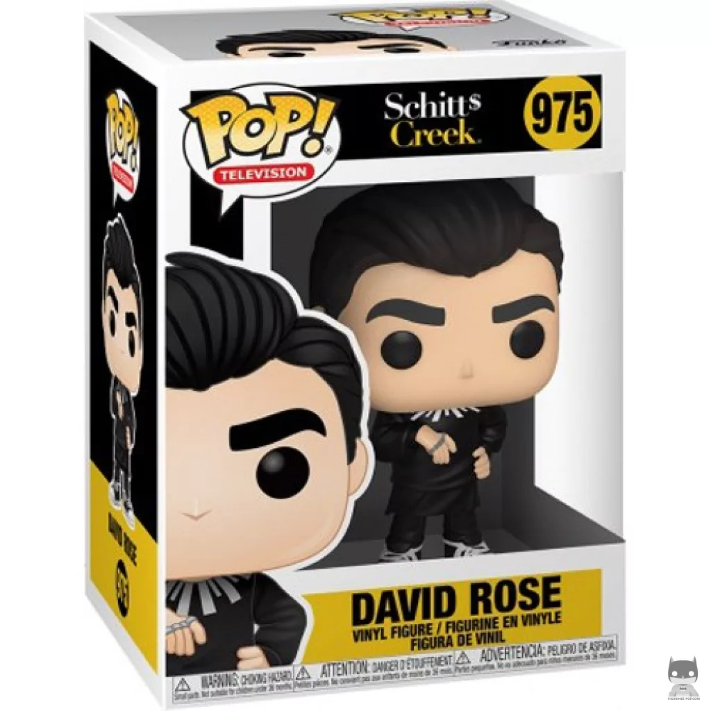 Figurine Funko POP David Rose avec boîte