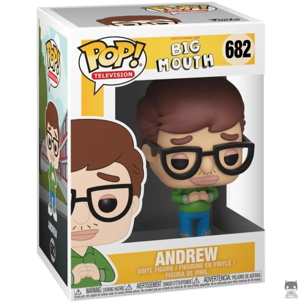 Figurine Funko POP Andrew avec boîte