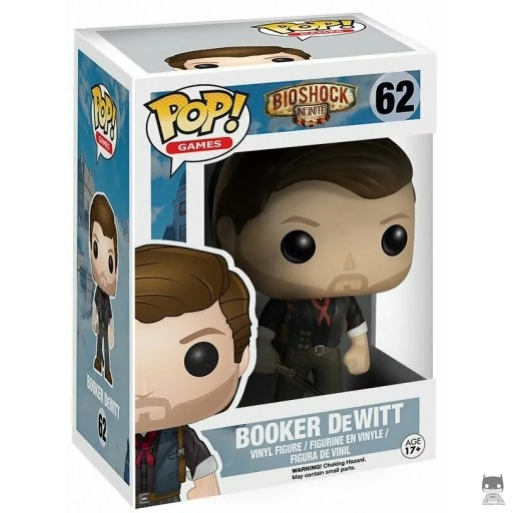 Figurine Funko POP Booker DeWitt avec boîte