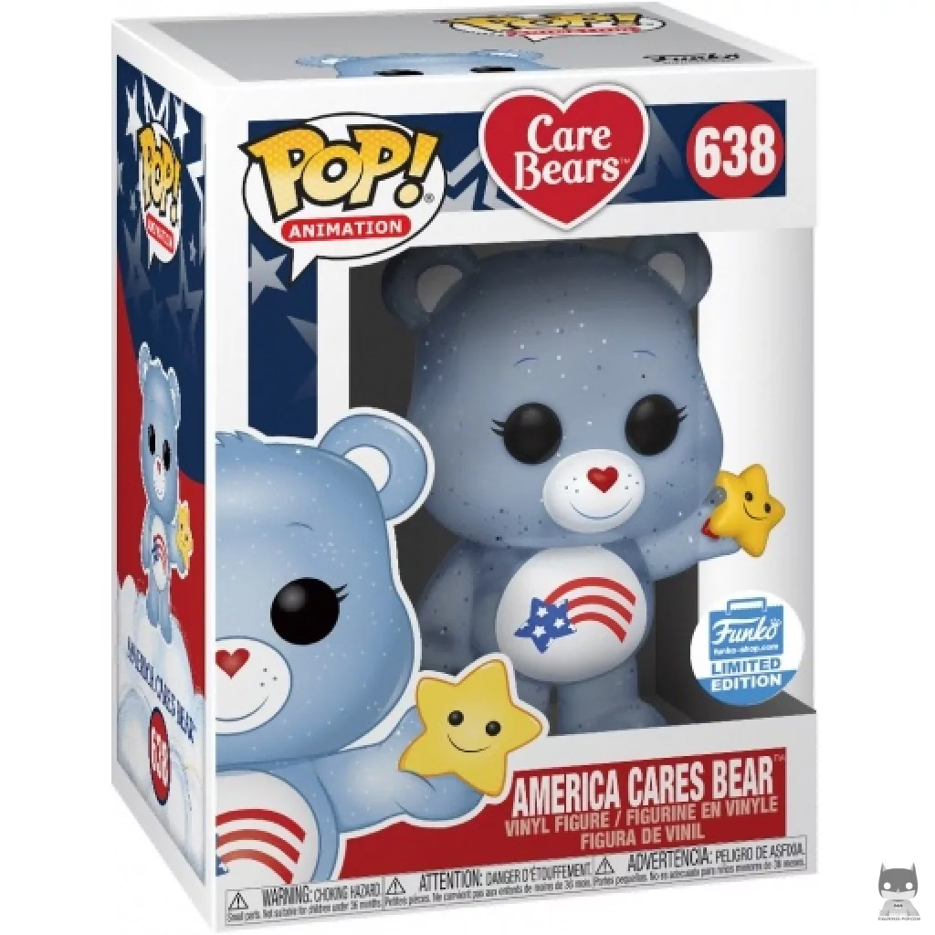 Figurine Funko POP Ours Amérique (Glitter) avec boîte