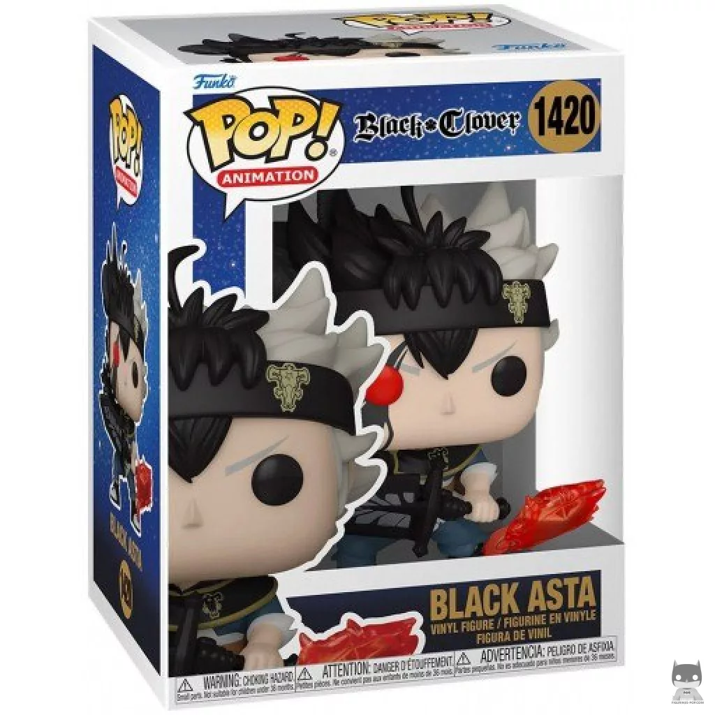 Figurine Funko POP Black Asta avec boîte