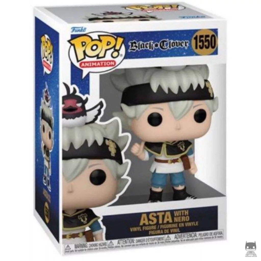 Figurine Funko POP Asta avec Nero avec boîte
