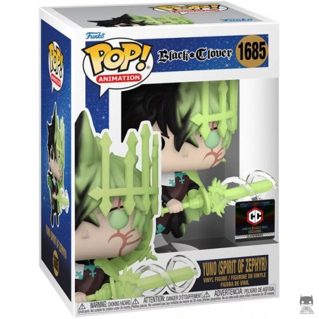 Figurine Funko POP Yuno (Esprit de Zéphyr) avec boîte