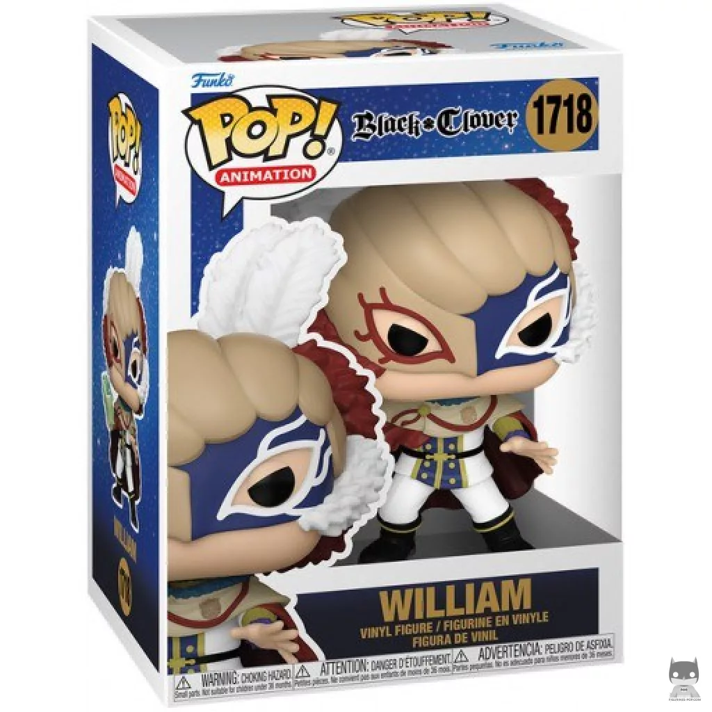 Figurine Funko POP William avec boîte