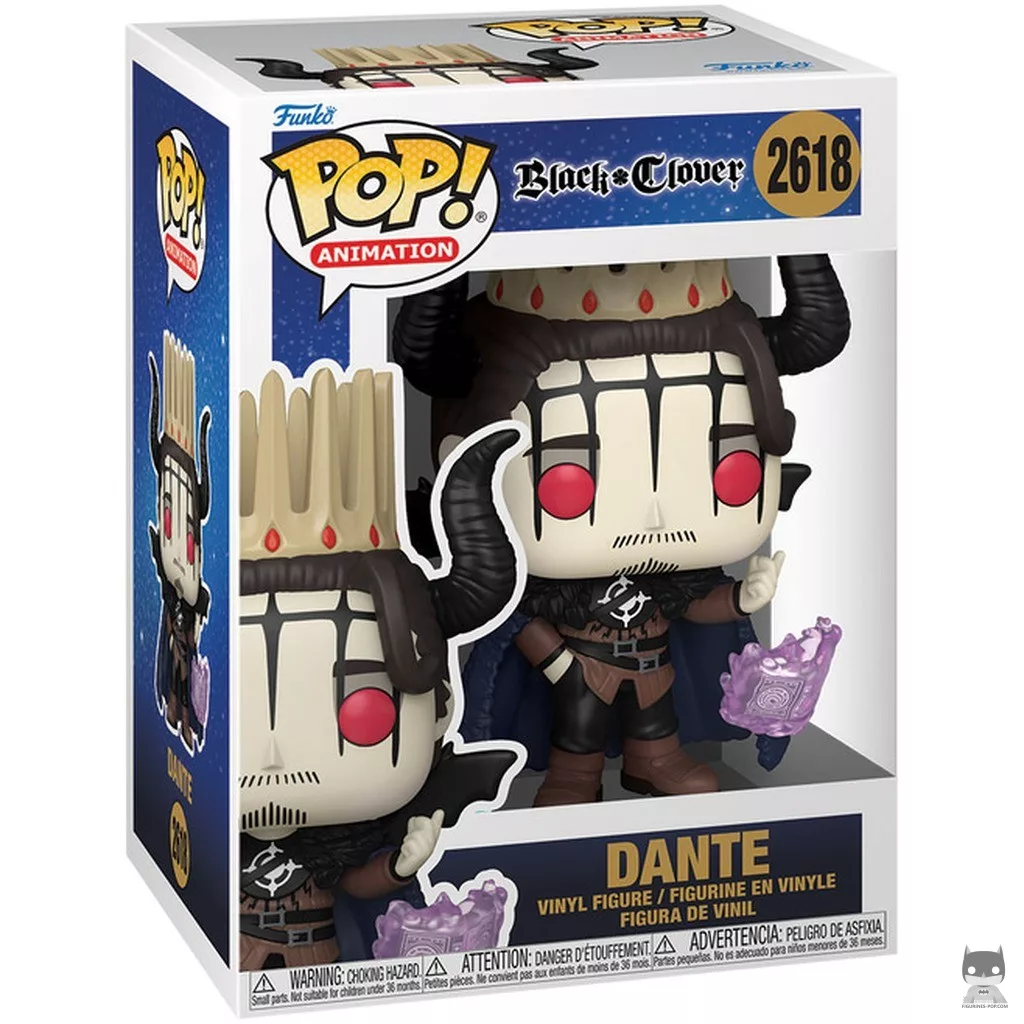 Figurine Funko POP Dante avec boîte