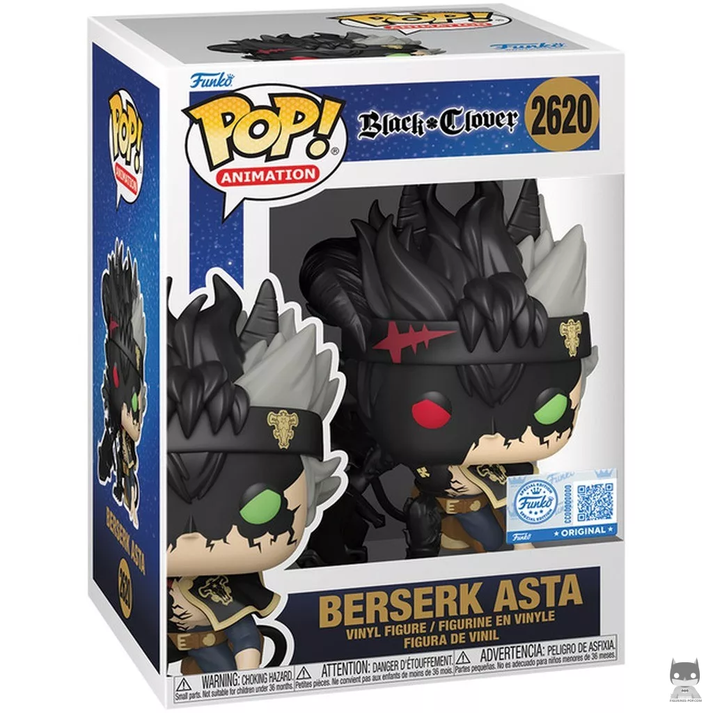 Figurine Funko POP Berserk Asta avec boîte