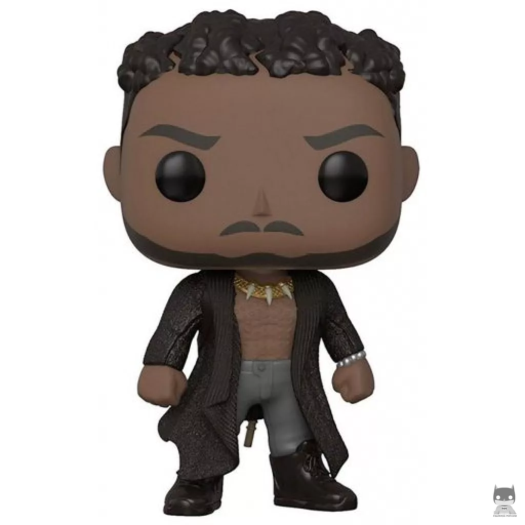 Figurine Funko POP Erik Killmonger avec Cicatrices (Black Panther)