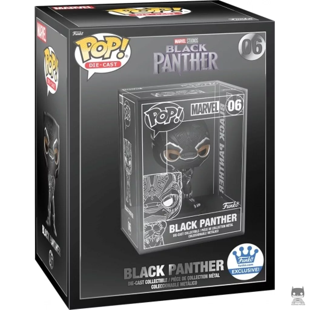 Figurine Funko POP Black Panther (Chase & Metallic) (Black Panther)