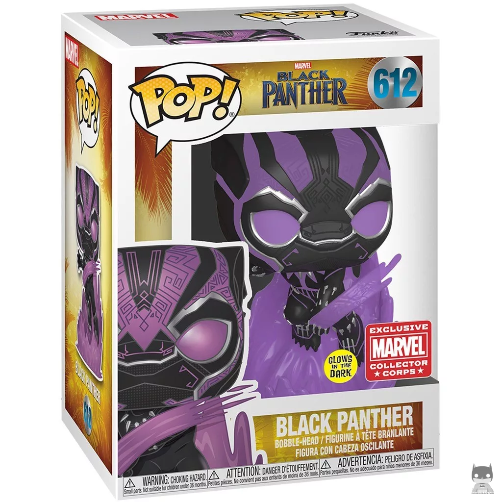Figurine Funko POP Black Panther avec boîte