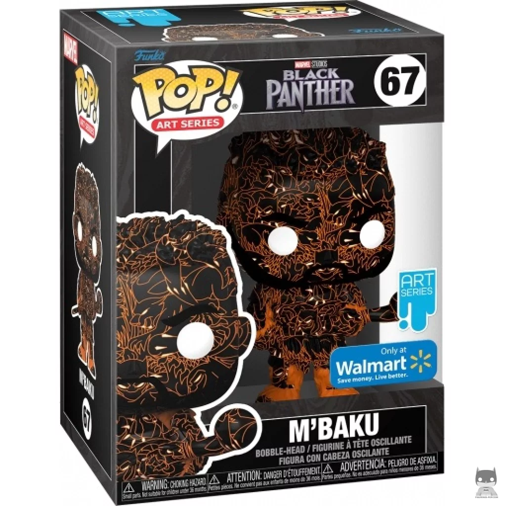 Figurine Funko POP M'Baku avec boîte