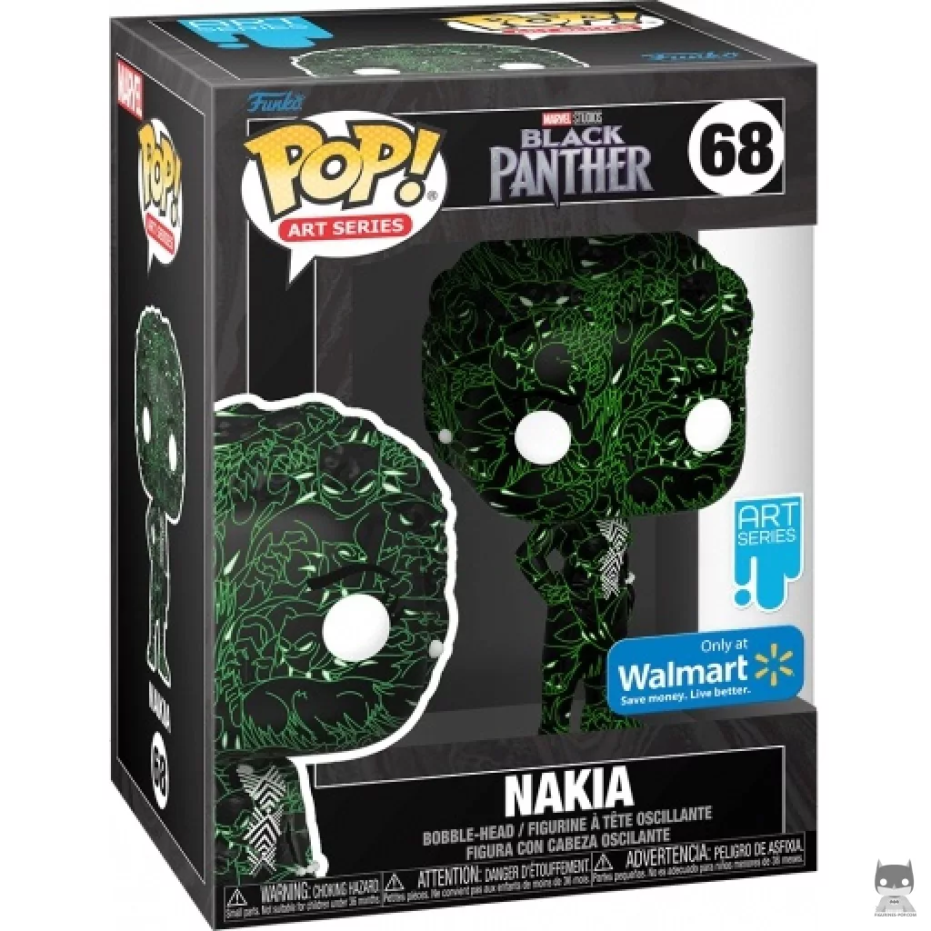 Figurine Funko POP Nakia avec boîte