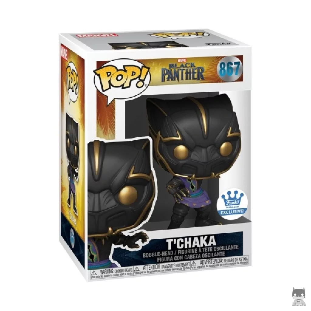 Figurine Funko POP T'Chaka avec boîte