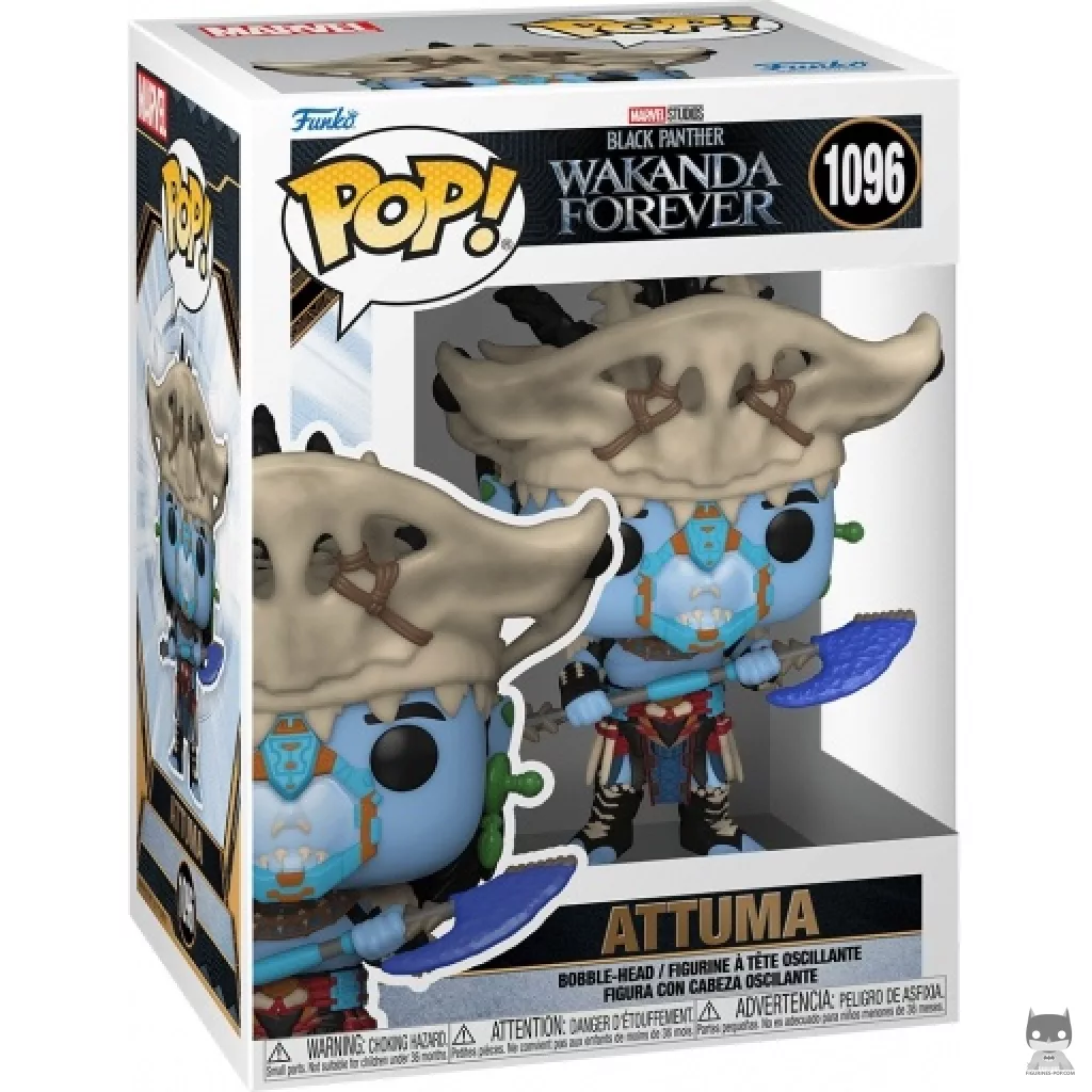 Figurine Funko POP Attuma avec boîte