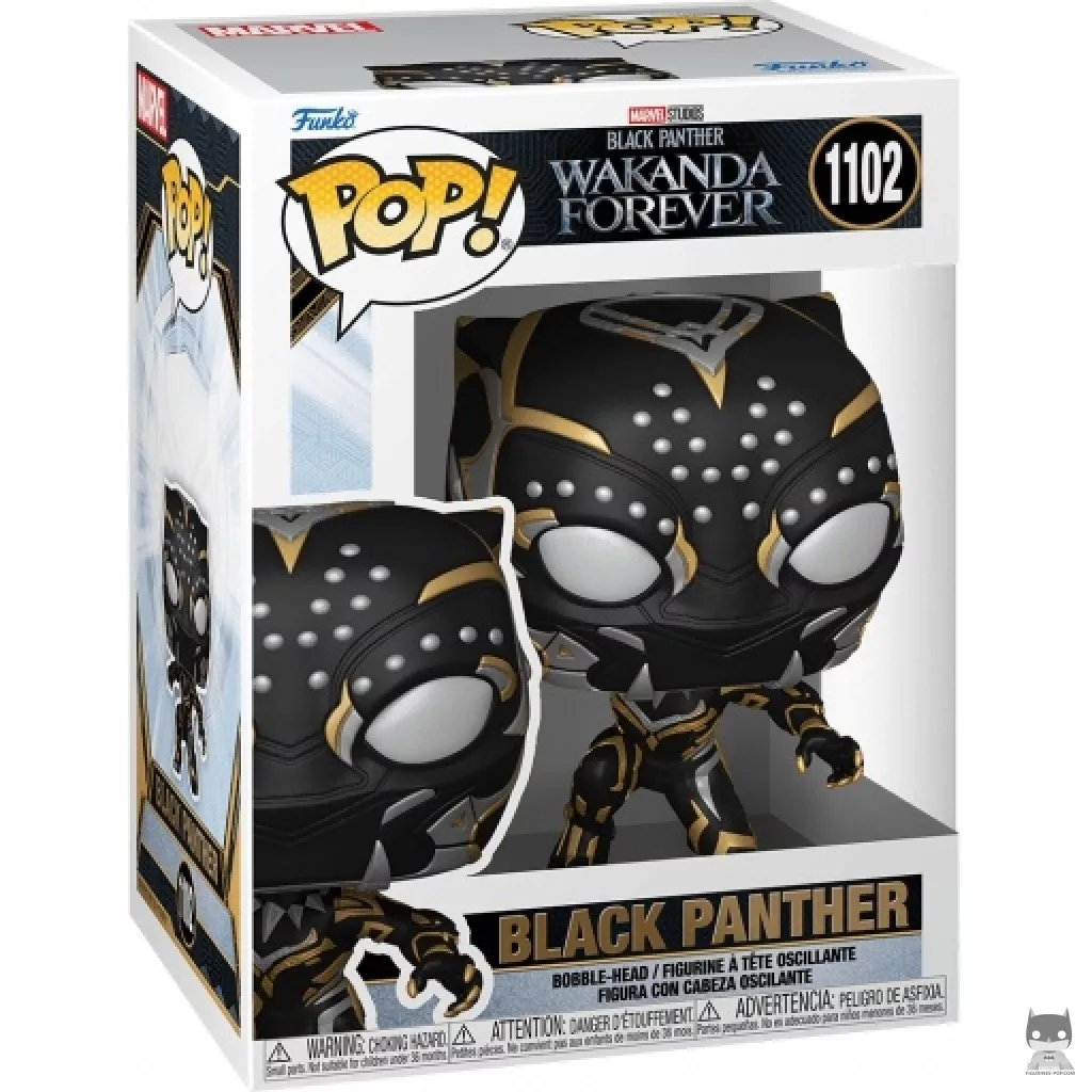 Figurine Funko POP Black Panther avec boîte