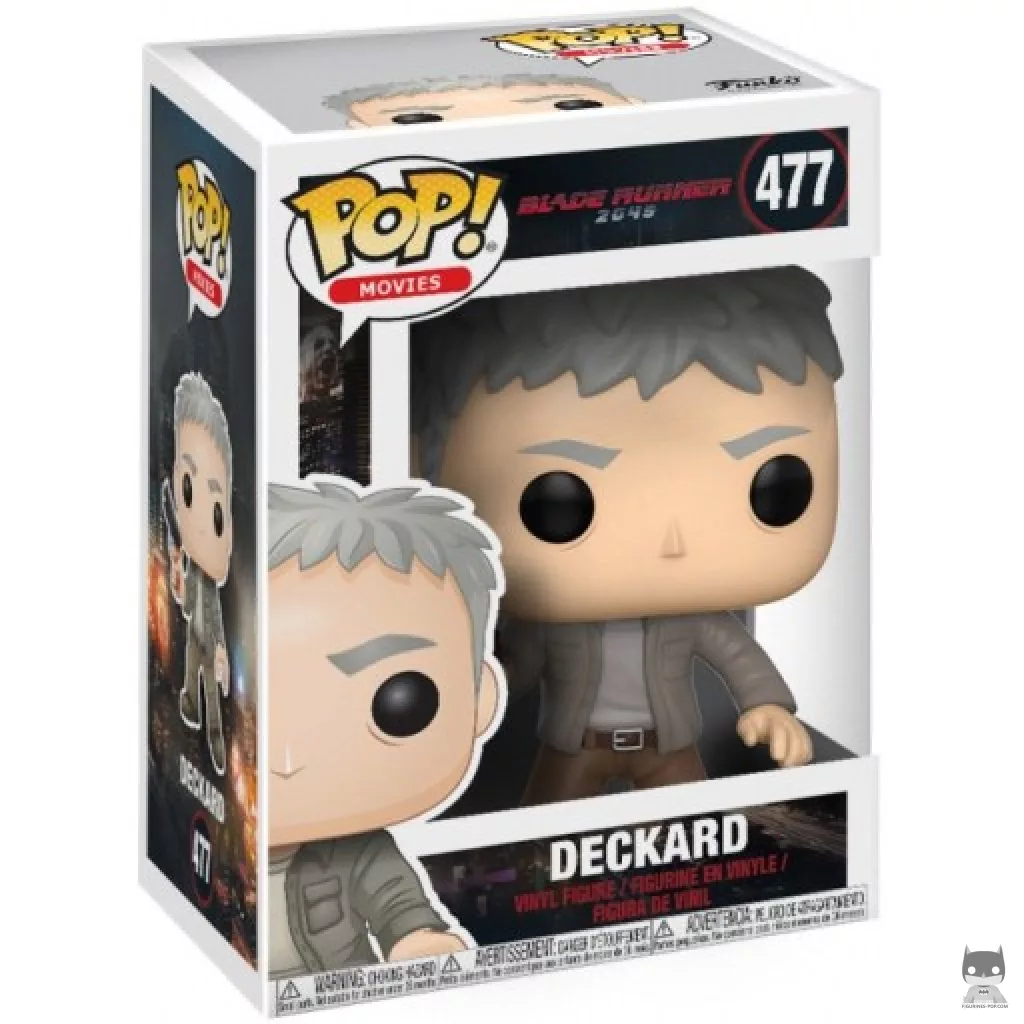 Figurine Funko POP Deckard avec boîte