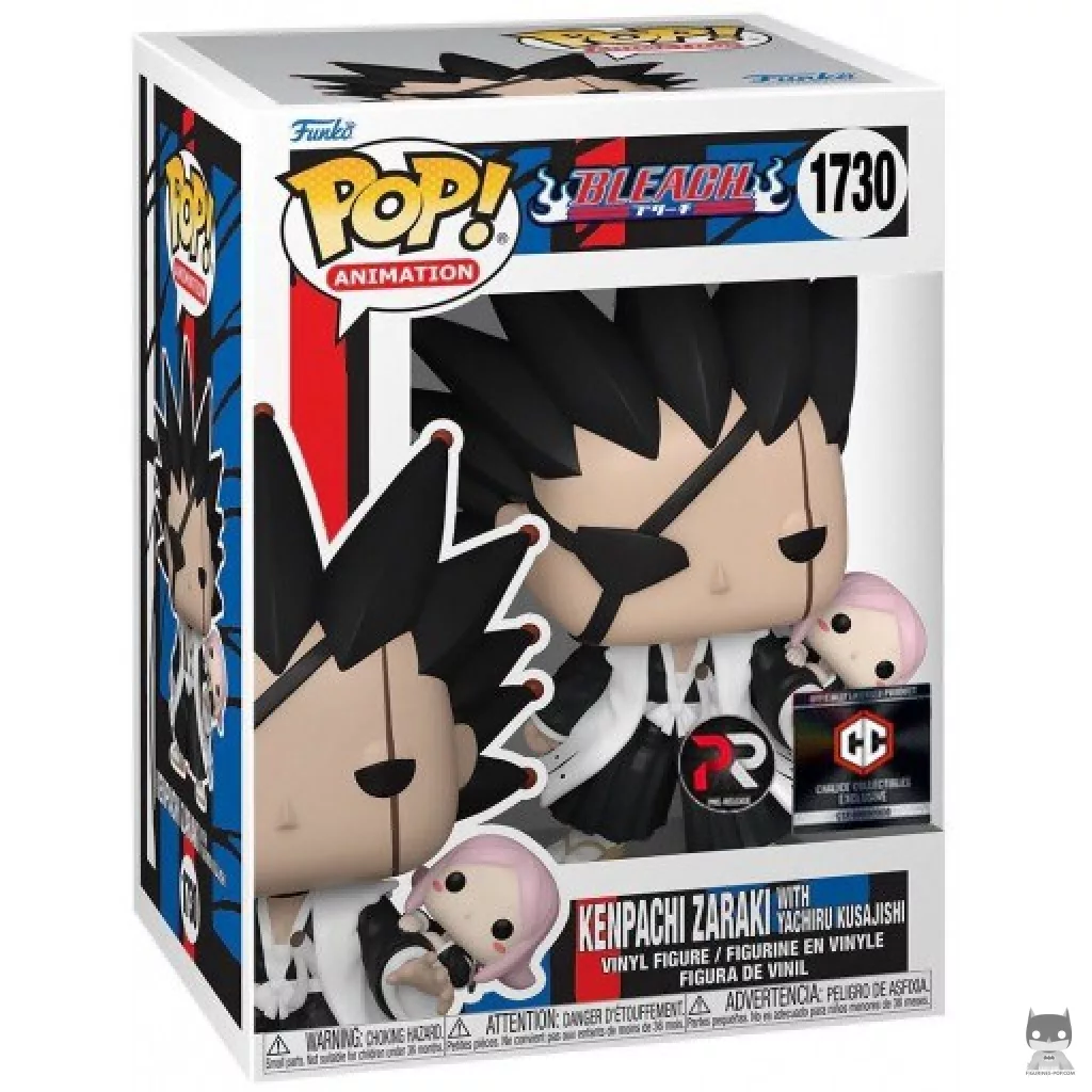 Figurine Funko POP Kenpachi Zaraki avec Yachiru Kusajishi avec boîte