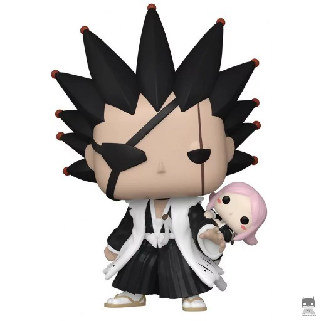 Figurine Funko POP Kenpachi Zaraki avec Yachiru Kusajishi (Bleach)