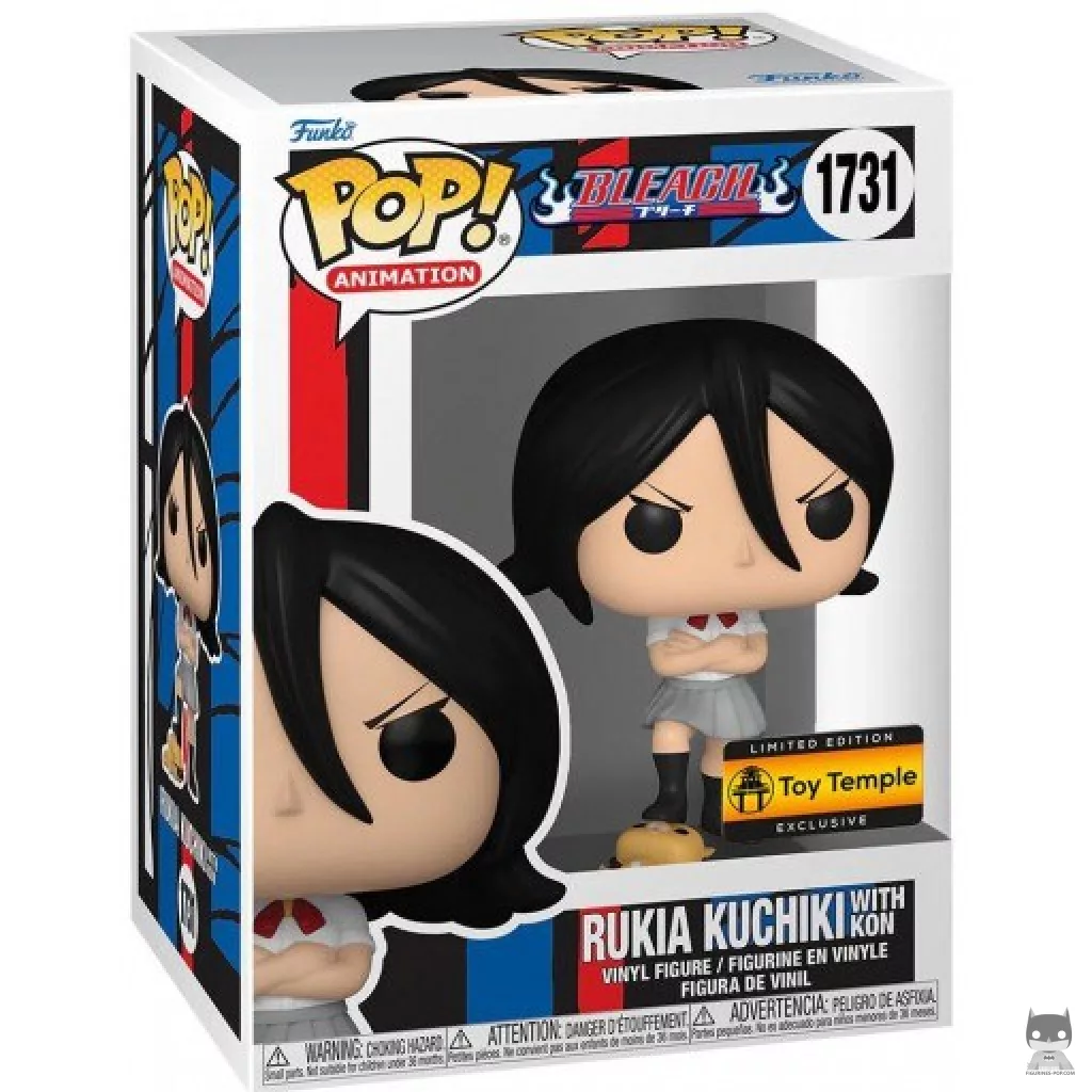 Figurine Funko POP Rukia Kuchiki Debout sur Kon avec boîte