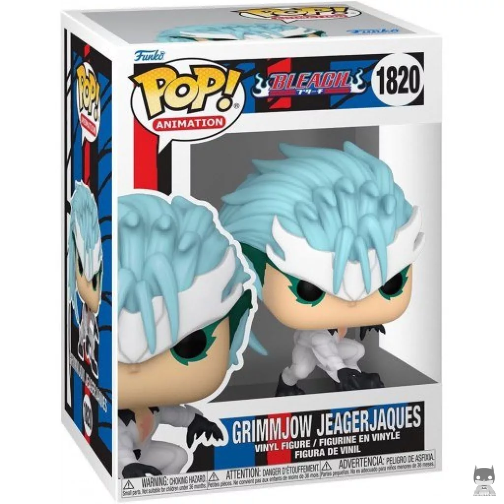 Figurine Funko POP Grimmjow Jaggerjack avec boîte