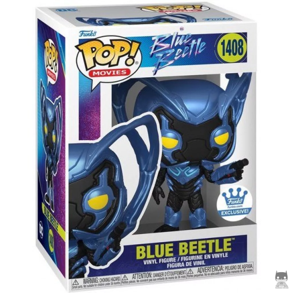 Figurine Funko POP Blue Beetle avec boîte