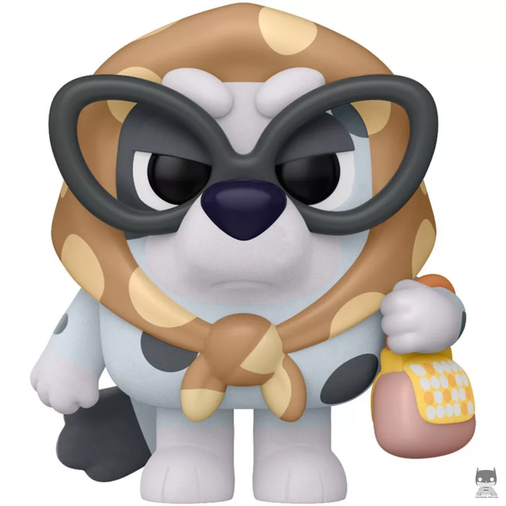 Figurine Funko POP Mamie Gladys (Flocked) (Bluey)
