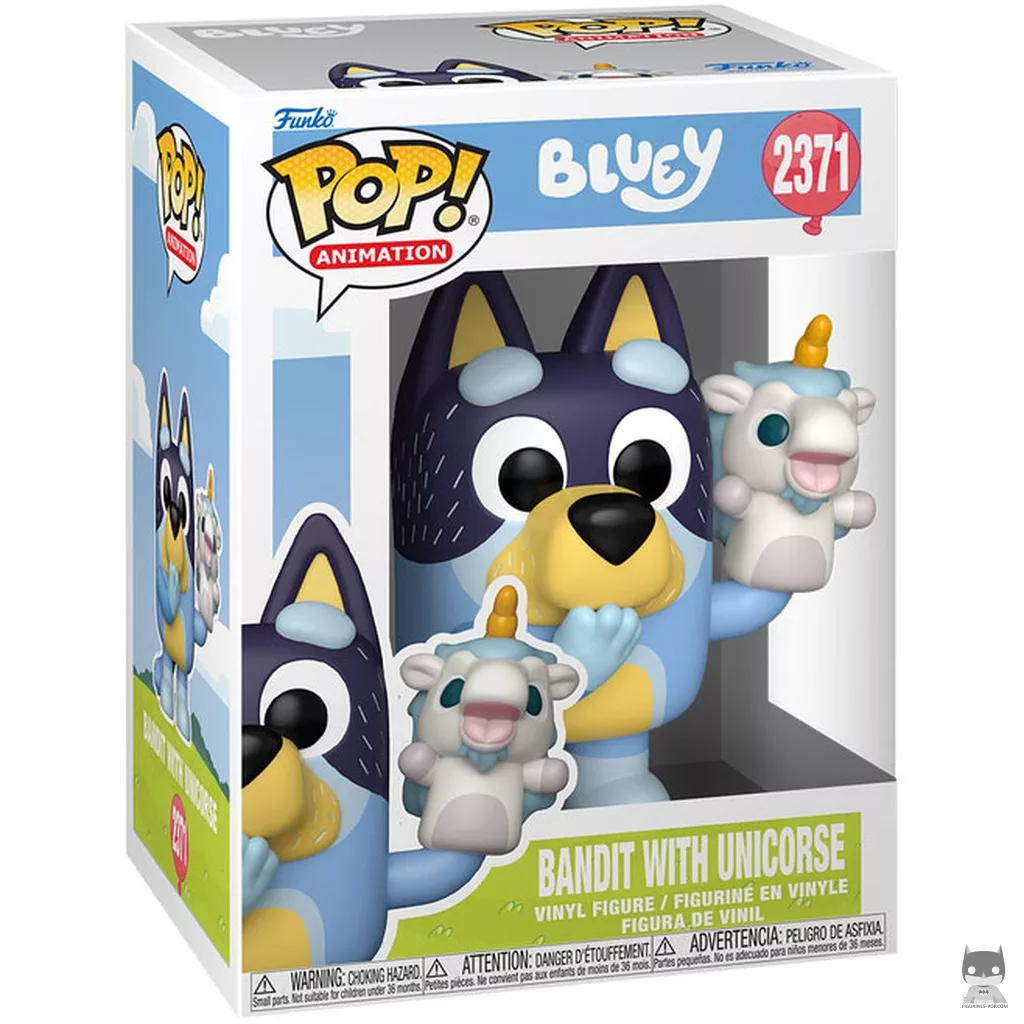 Figurine Funko POP Bandit avec Licorne avec boîte