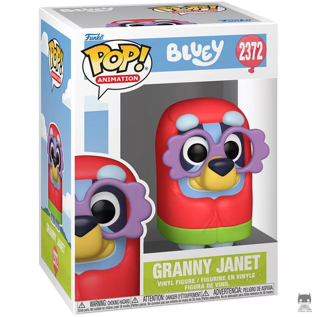 Figurine Funko POP Mamie Janet avec boîte