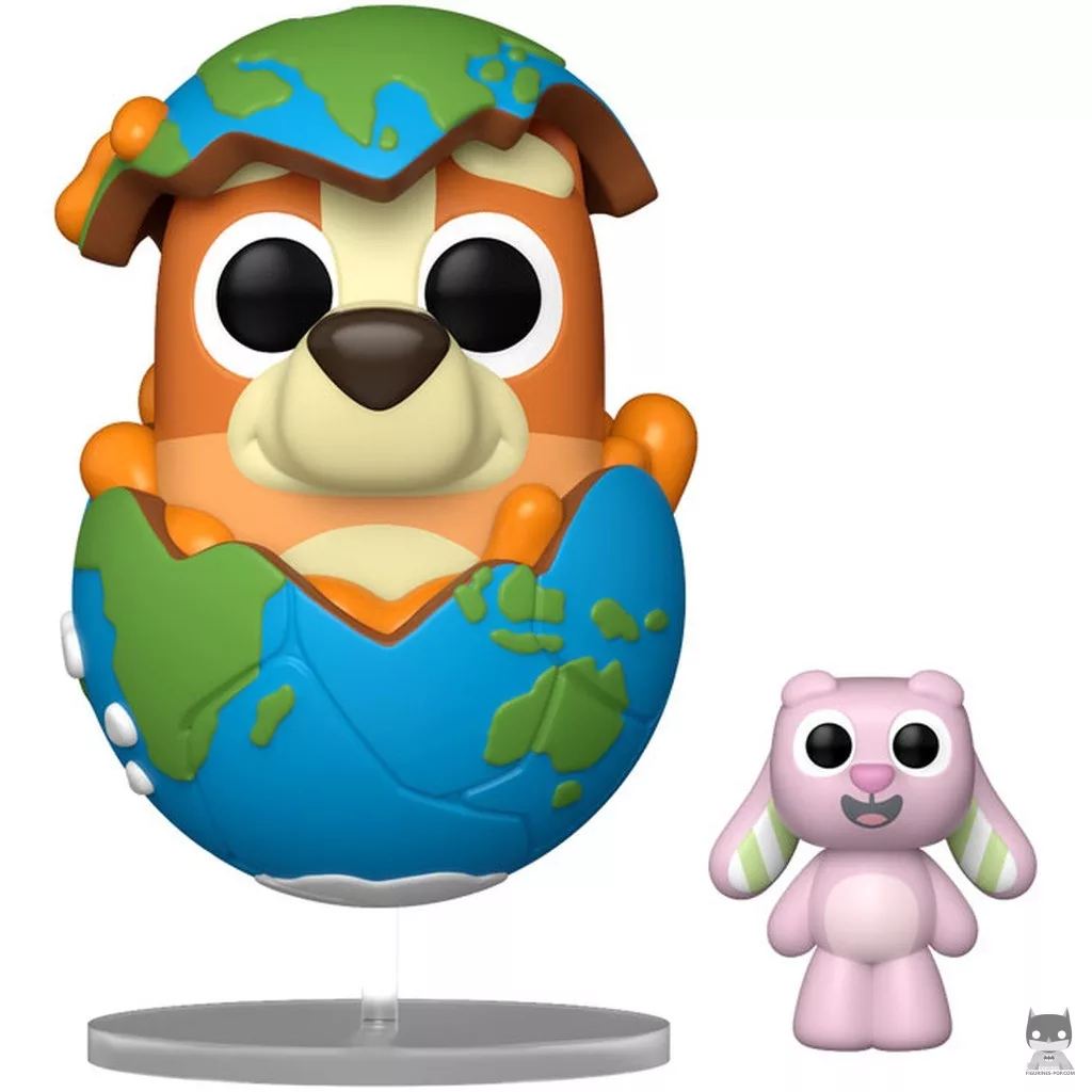 Figurine Funko POP Bingo à l'heure de dormir avec Floppy Lapin (Bluey)
