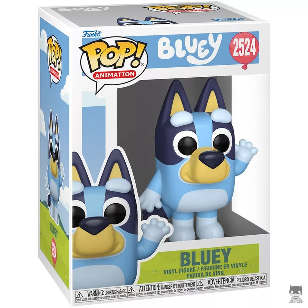 Figurine Funko POP Bluey avec boîte