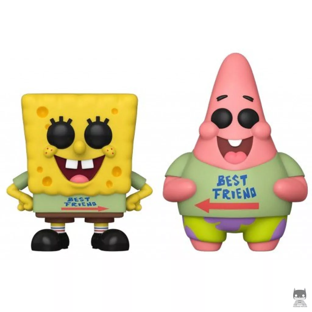 Figurine Funko POP Bob l'Eponge & Patrick (Meilleurs Amis) (Bob l'Eponge)