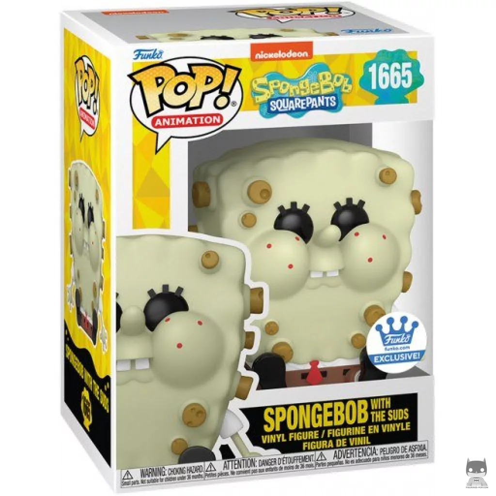 Figurine Funko POP Bob L'Eponge Malade avec boîte