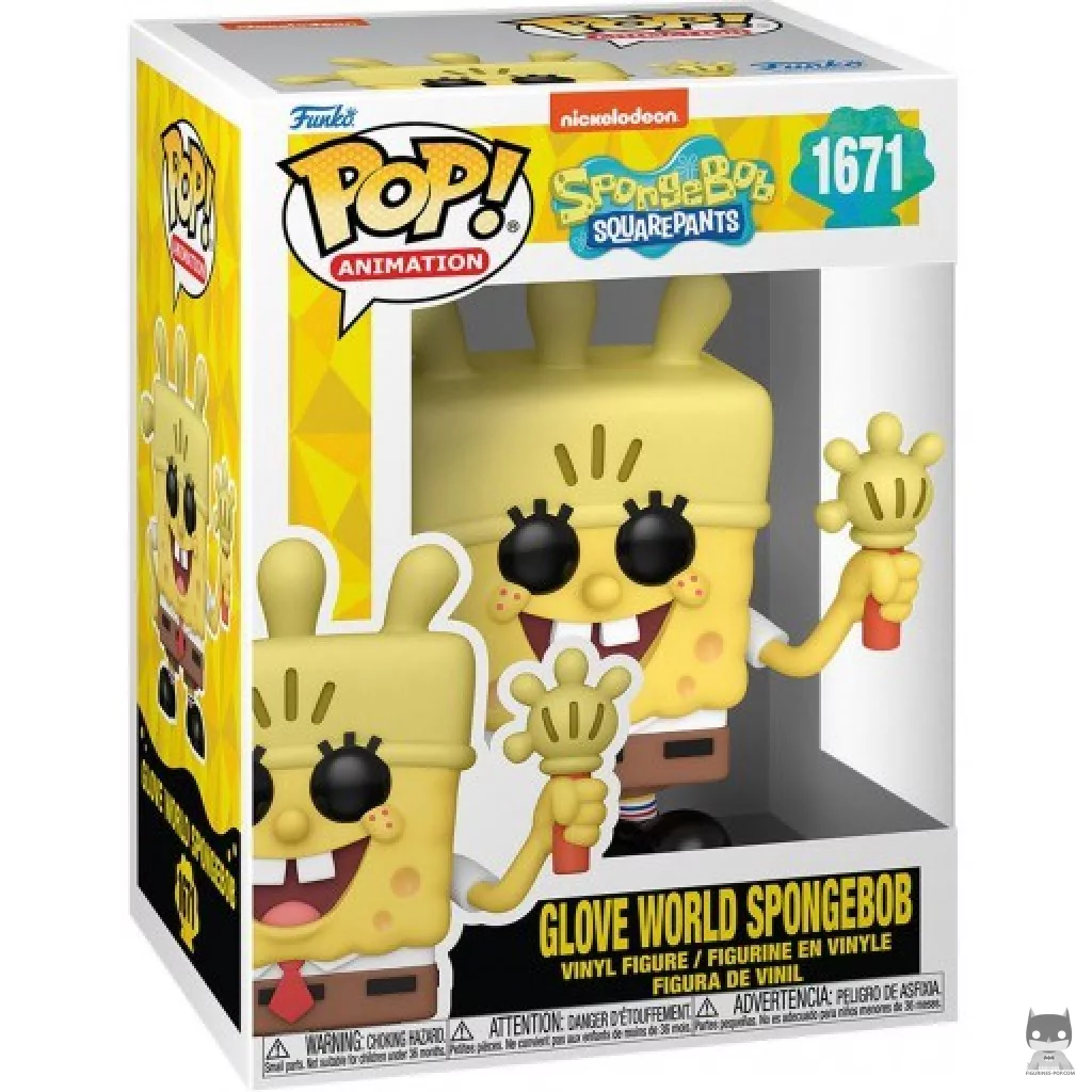 Figurine Funko POP Bob L'Eponge Gant avec boîte