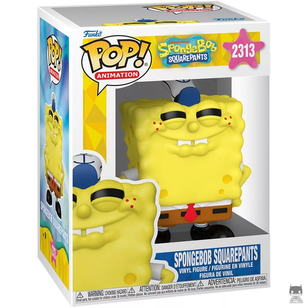 Figurine Funko POP Bob l'Éponge avec boîte