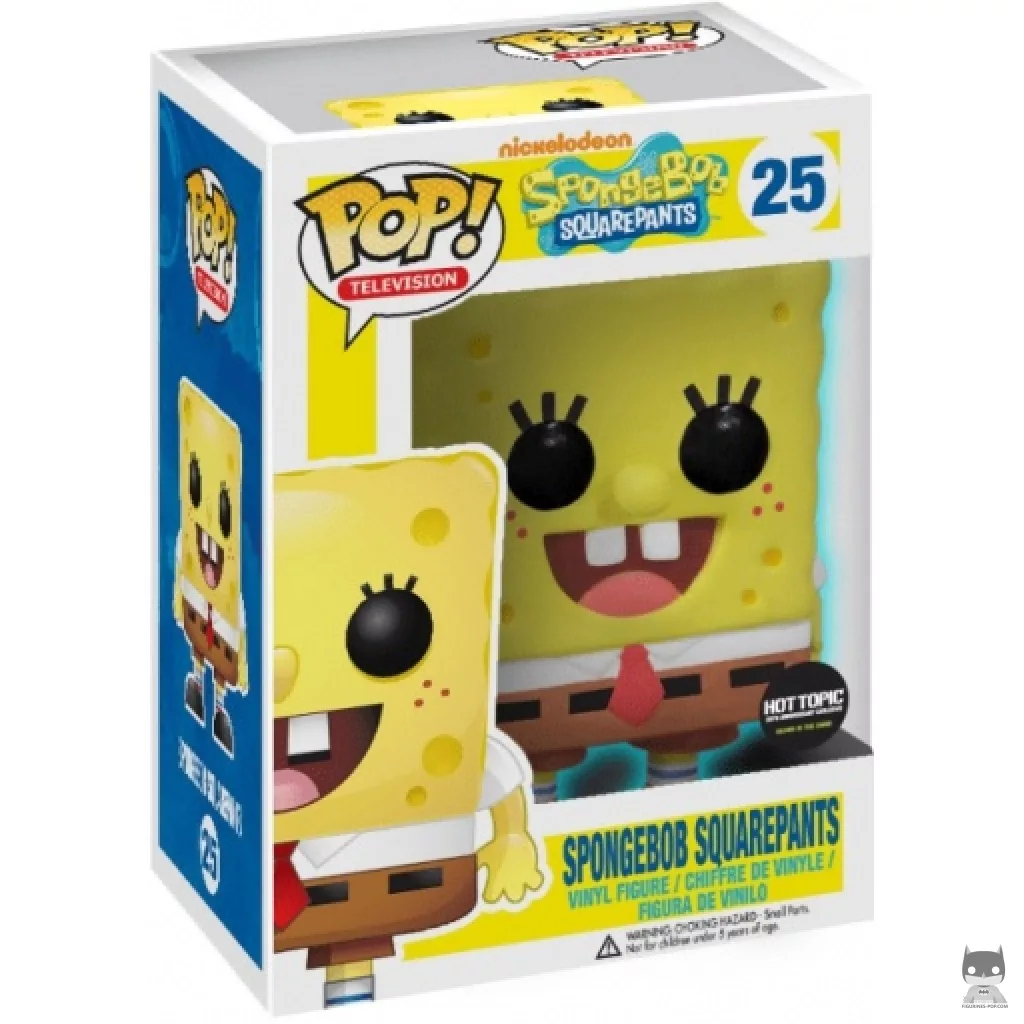 Figurine Funko POP Bob l'Eponge avec boîte