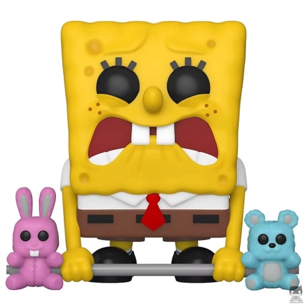 Figurine Funko POP Bob l'Eponge Haltérophile (Bob l'Eponge)