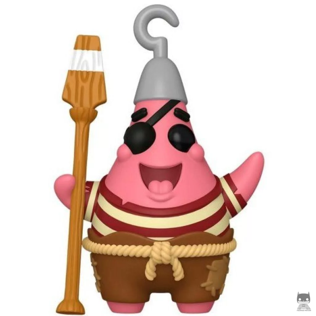 Figurine Funko POP Patrick (Bob l'Eponge, le film : Un pour tous, tous pirates !)