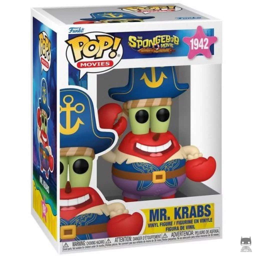 Figurine Funko POP M. Krabs avec boîte
