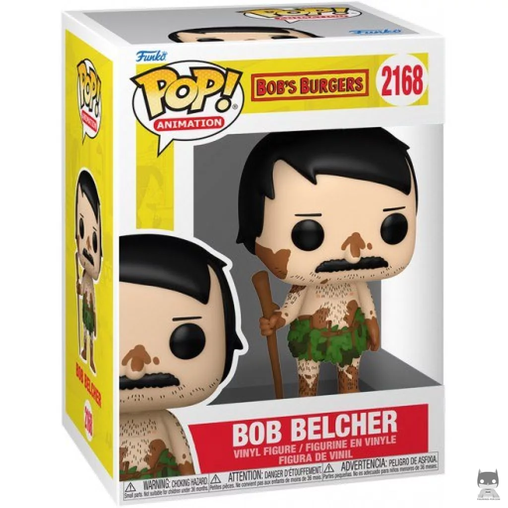 Figurine Funko POP Bob Belcher avec boîte