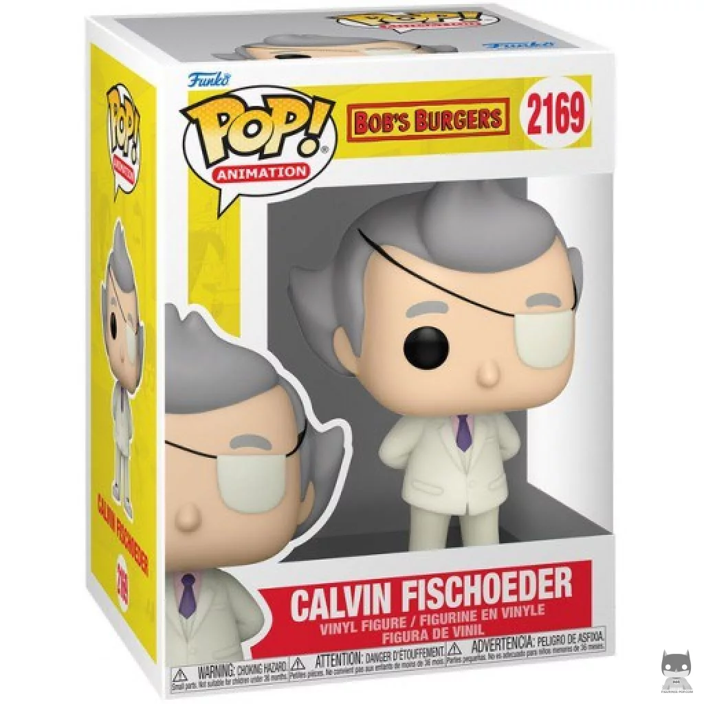Figurine Funko POP Calvin Fischoeder avec boîte