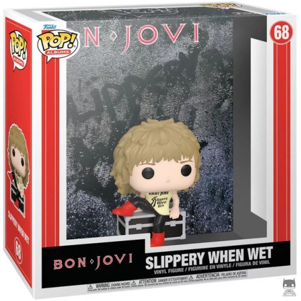 Figurine Funko POP Bon Jovi : Slippery When Wet avec boîte