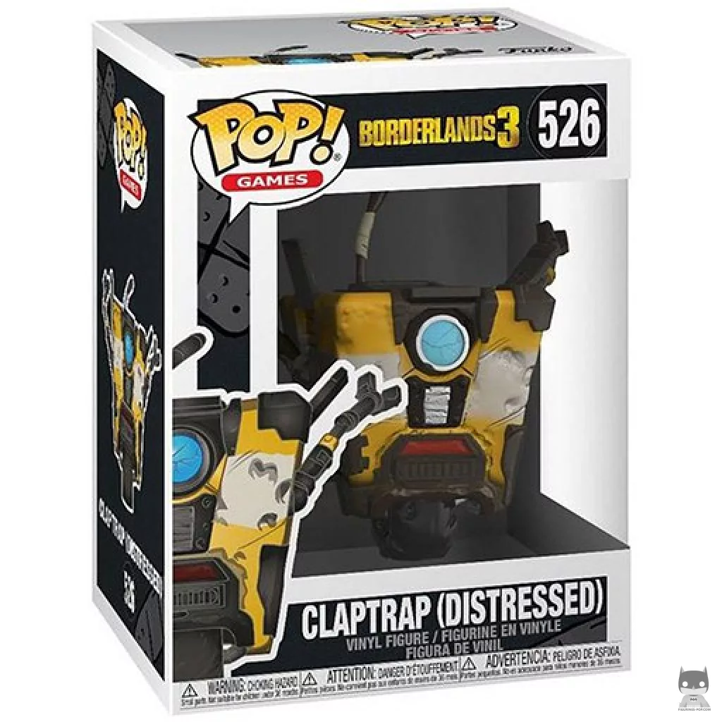 Figurine Funko POP Claptrap avec boîte