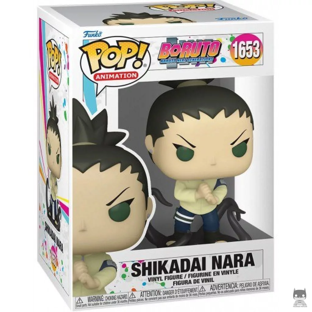 Figurine Funko POP Shikadai Nara avec boîte
