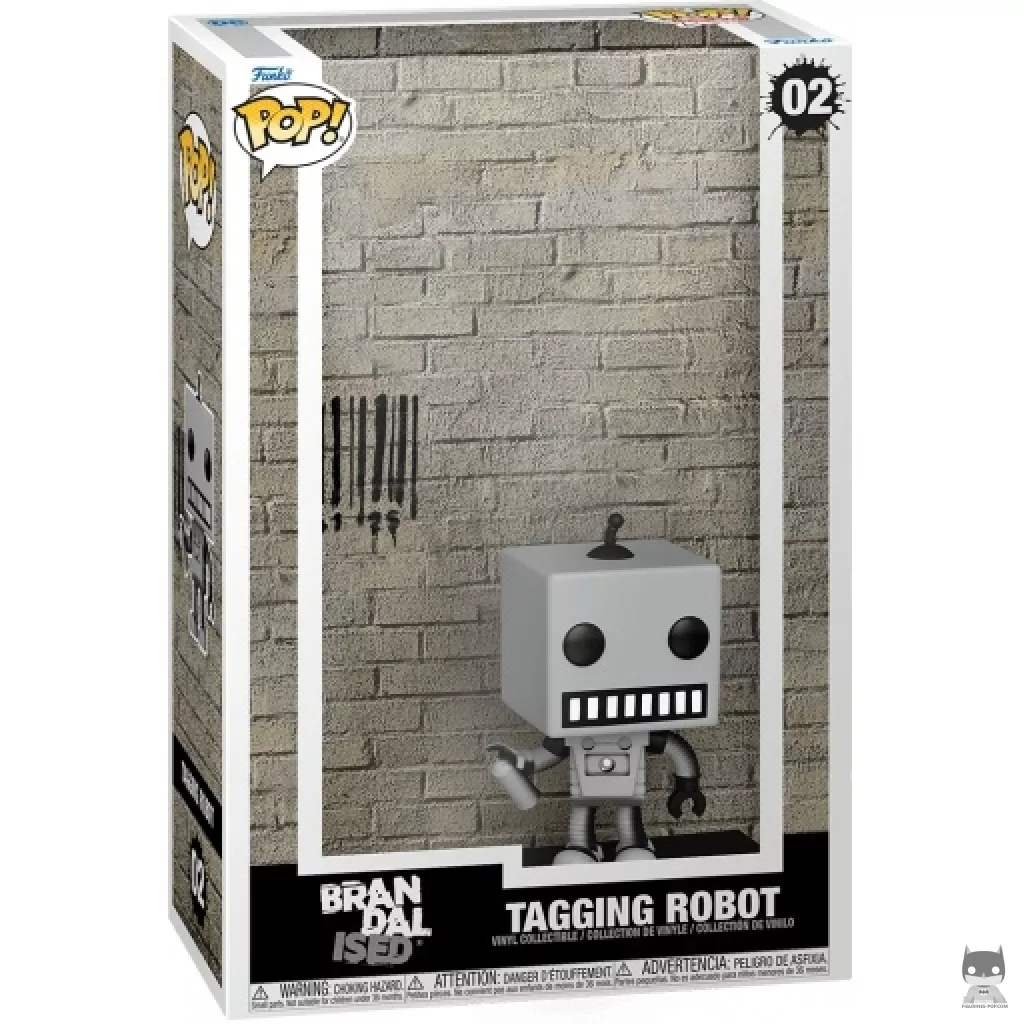 Figurine Funko POP Tagging Robot avec boîte