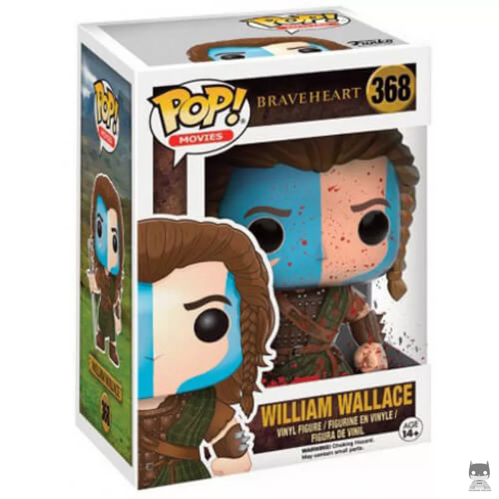 Figurine Funko POP William Wallace (Bloody) avec boîte