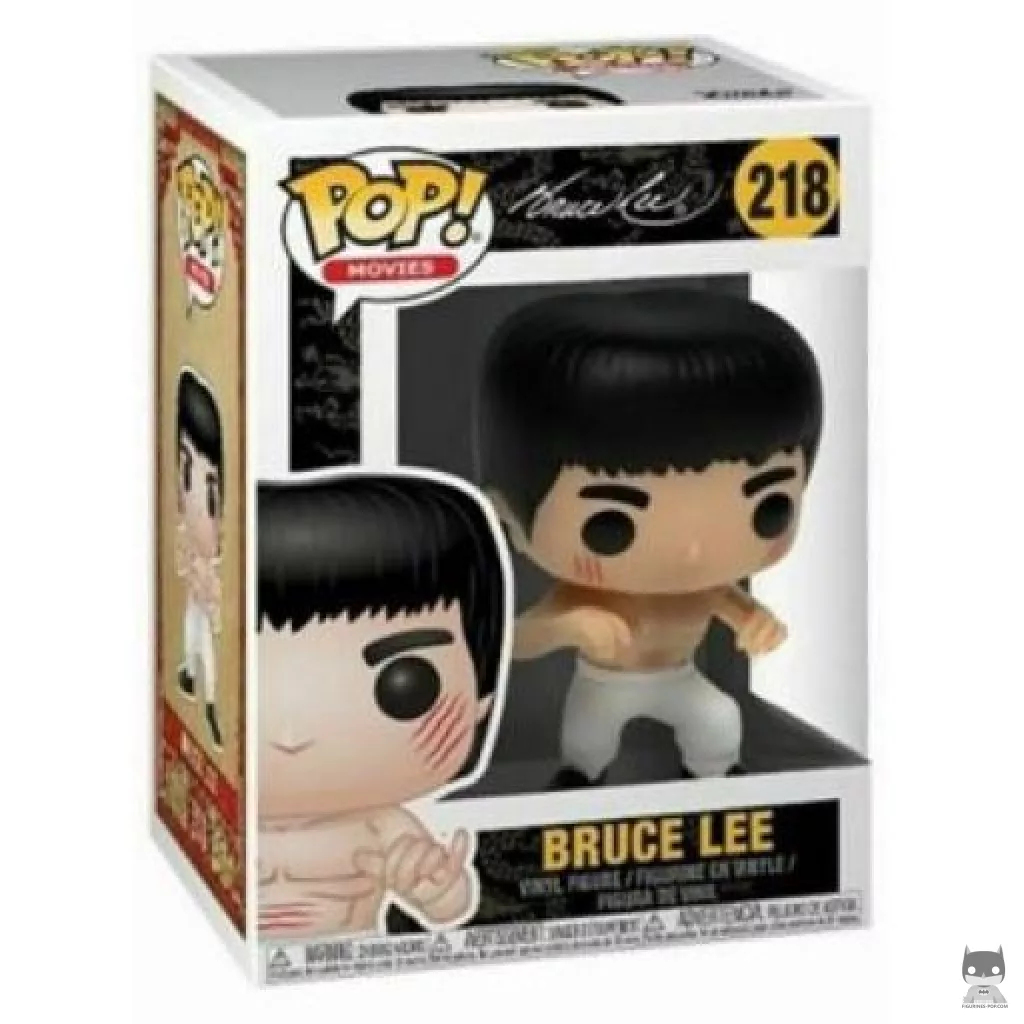 Figurine Funko POP Bruce Lee (Pantalon blanc) avec boîte