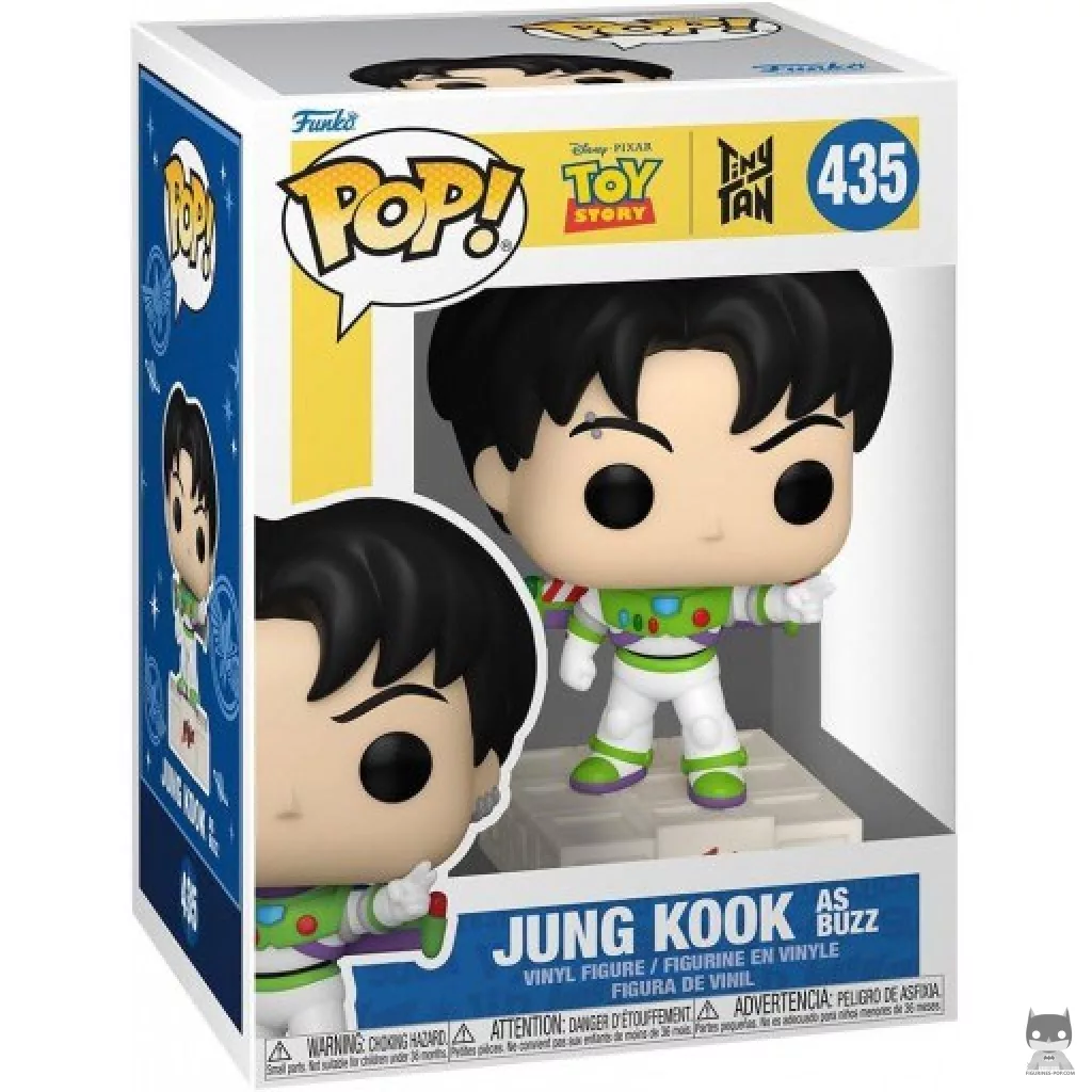 Figurine Funko POP Jung Kook en Buzz avec boîte