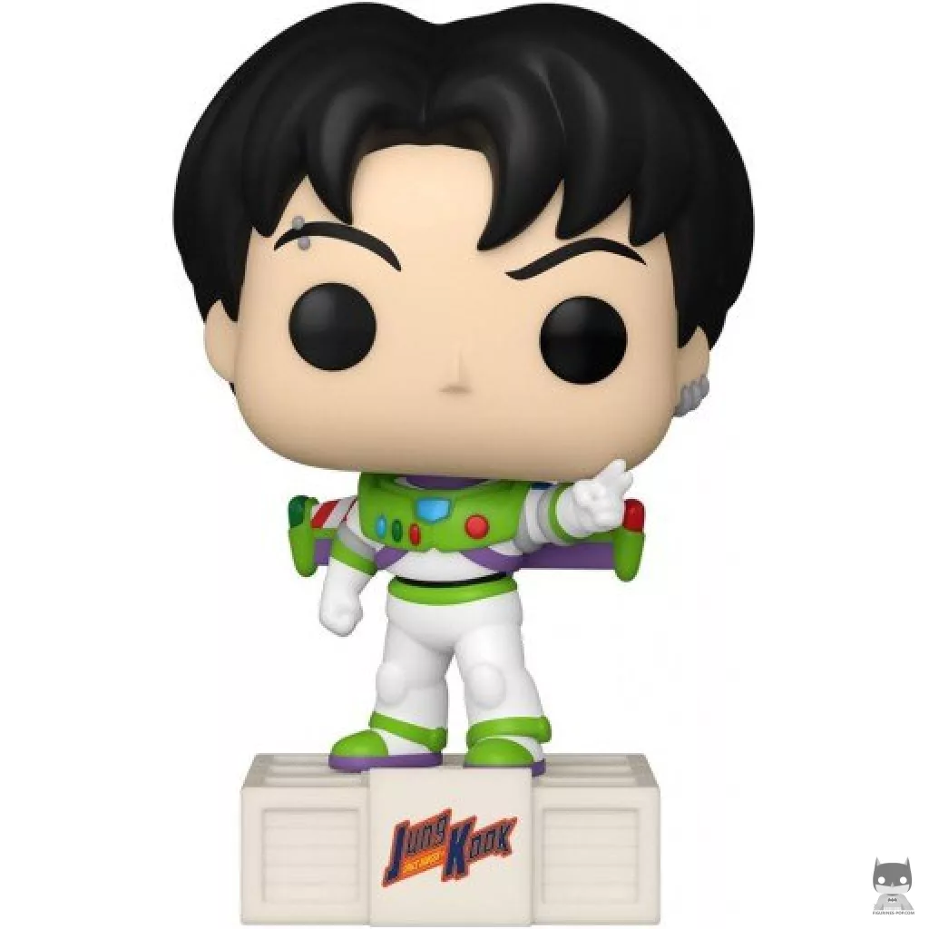 Figurine Funko POP Jung Kook en Buzz (BTS)