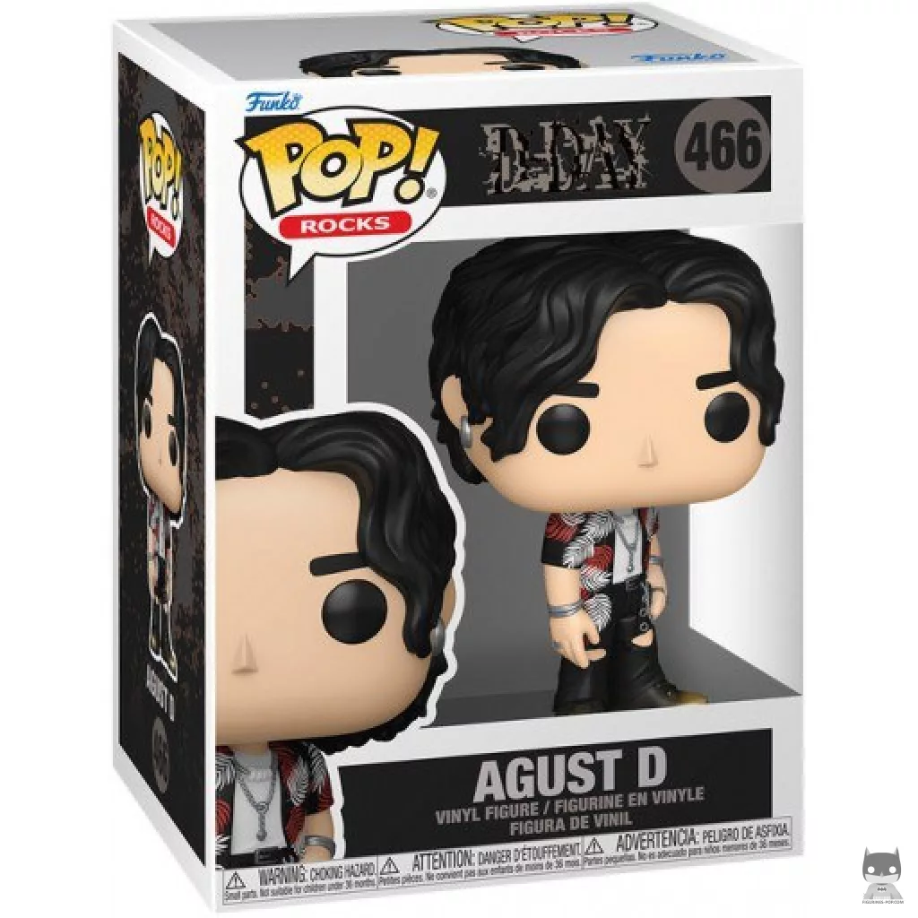 Figurine Funko POP Agust D (D-Day) avec boîte